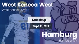 Matchup: West Seneca West vs. Hamburg  2019