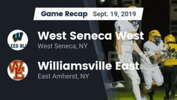 Recap: West Seneca West  vs. Williamsville East  2019