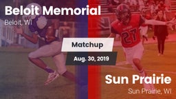 Matchup: Beloit Memorial vs. Sun Prairie 2019