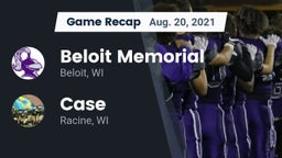 Recap: Beloit Memorial  vs. Case  2021