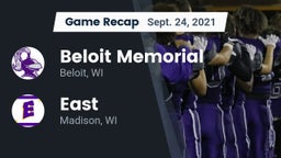 Recap: Beloit Memorial  vs. East  2021