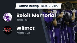 Recap: Beloit Memorial  vs. Wilmot  2022