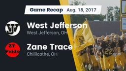 Recap: West Jefferson  vs. Zane Trace  2017