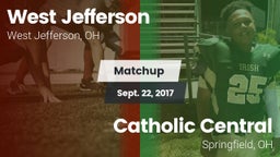 Matchup: West Jefferson vs. Catholic Central  2017