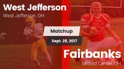 Matchup: West Jefferson vs. Fairbanks  2017