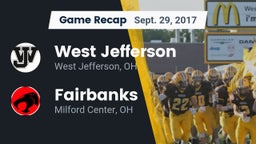 Recap: West Jefferson  vs. Fairbanks  2017