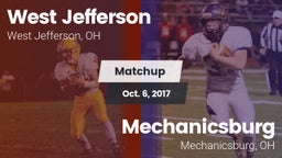 Matchup: West Jefferson vs. Mechanicsburg  2017