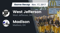 Recap: West Jefferson  vs. Madison  2017