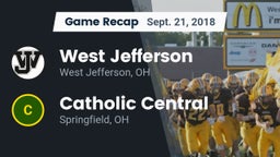 Recap: West Jefferson  vs. Catholic Central  2018