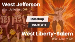 Matchup: West Jefferson vs. West Liberty-Salem  2018