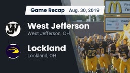 Recap: West Jefferson  vs. Lockland  2019