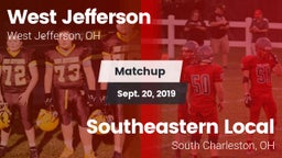 Matchup: West Jefferson vs. Southeastern Local  2019