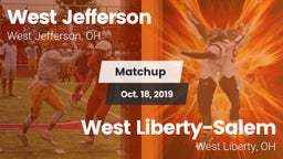 Matchup: West Jefferson vs. West Liberty-Salem  2019
