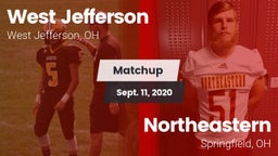 Matchup: West Jefferson vs. Northeastern  2020