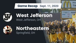 Recap: West Jefferson  vs. Northeastern  2020