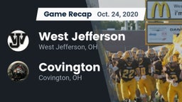 Recap: West Jefferson  vs. Covington  2020