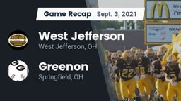 Recap: West Jefferson  vs. Greenon  2021