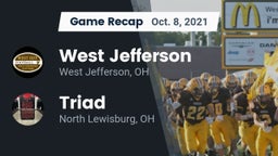 Recap: West Jefferson  vs. Triad  2021