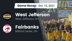 Recap: West Jefferson  vs. Fairbanks  2021