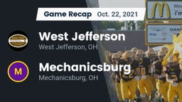 Recap: West Jefferson  vs. Mechanicsburg  2021