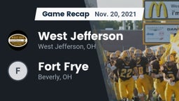 Recap: West Jefferson  vs. Fort Frye  2021