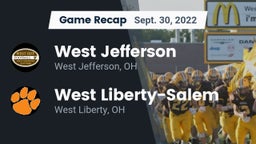 Recap: West Jefferson  vs. West Liberty-Salem  2022