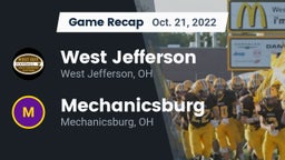 Recap: West Jefferson  vs. Mechanicsburg  2022