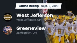 Recap: West Jefferson  vs. Greeneview  2023