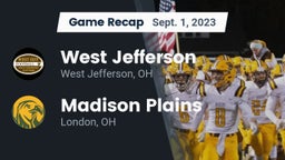 Recap: West Jefferson  vs. Madison Plains  2023