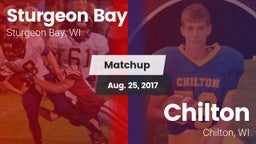 Matchup: Sturgeon Bay High vs. Chilton  2017