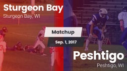 Matchup: Sturgeon Bay High vs. Peshtigo  2017