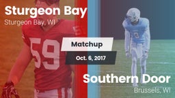 Matchup: Sturgeon Bay High vs. Southern Door  2017