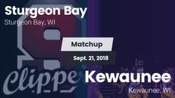 Matchup: Sturgeon Bay High vs. Kewaunee  2018