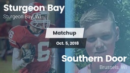 Matchup: Sturgeon Bay High vs. Southern Door  2018