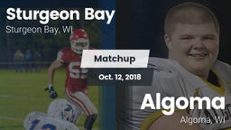 Matchup: Sturgeon Bay High vs. Algoma  2018