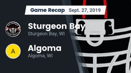 Recap: Sturgeon Bay  vs. Algoma  2019