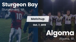 Matchup: Sturgeon Bay High vs. Algoma  2019