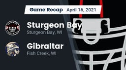 Recap: Sturgeon Bay  vs. Gibraltar  2021