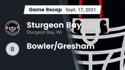 Recap: Sturgeon Bay  vs. Bowler/Gresham 2021