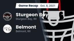 Recap: Sturgeon Bay  vs. Belmont  2021