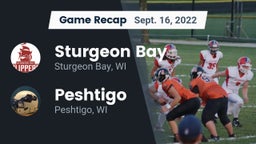 Recap: Sturgeon Bay  vs. Peshtigo  2022