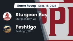 Recap: Sturgeon Bay  vs. Peshtigo  2023