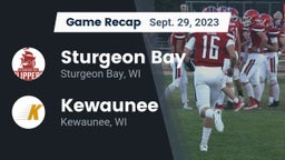 Recap: Sturgeon Bay  vs. Kewaunee  2023