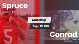 Matchup: Spruce vs. Conrad  2017