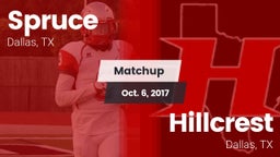 Matchup: Spruce vs. Hillcrest  2017