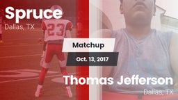 Matchup: Spruce vs. Thomas Jefferson  2017