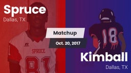 Matchup: Spruce vs. Kimball  2017