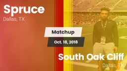 Matchup: Spruce vs. South Oak Cliff  2018