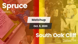 Matchup: Spruce vs. South Oak Cliff  2020