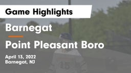 Barnegat  vs Point Pleasant Boro  Game Highlights - April 13, 2022